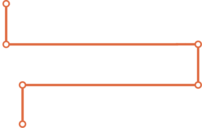 ligne orange