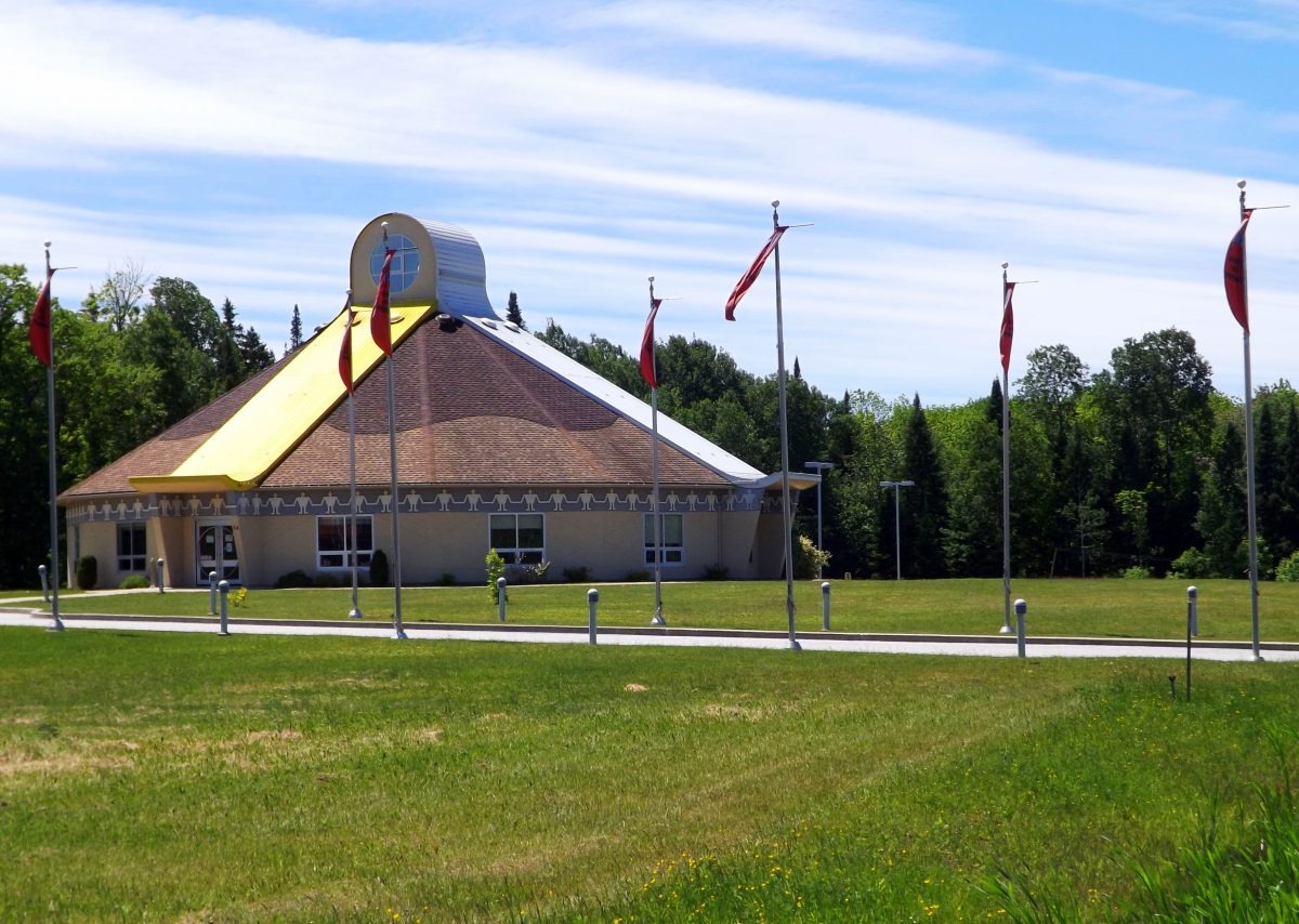 Centre culturel Kitigan Zibi Anishinabeg. ©Centre d'interprétation de l'historique de la protection de la forêt contre le feu, 2016