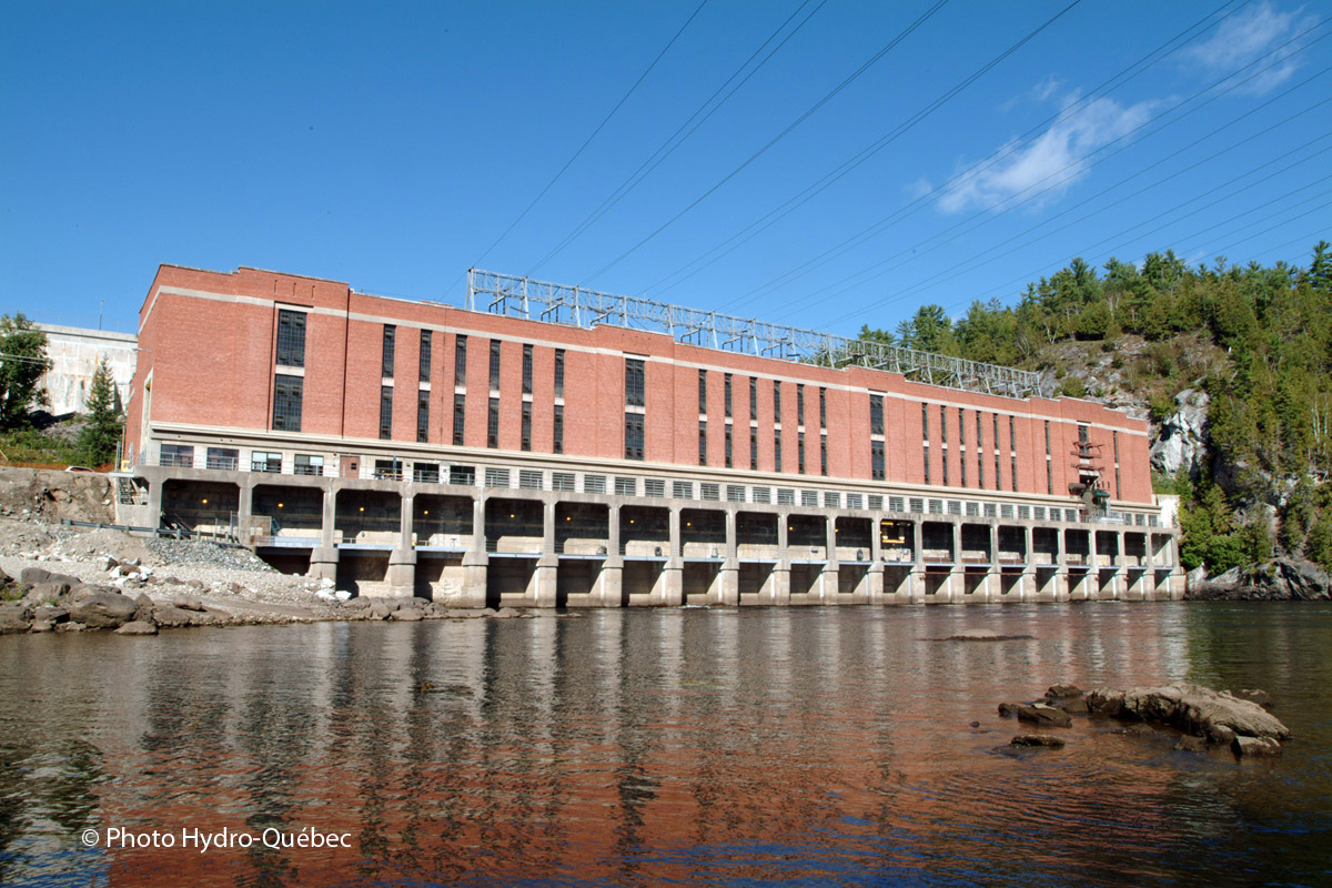 Centrale Paugan. ©Hydro-Québec