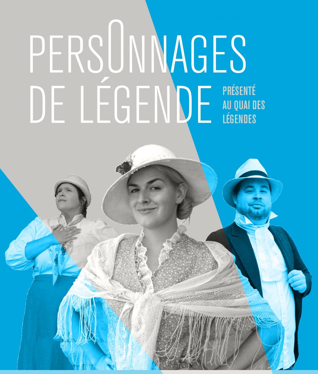 Personnages de légende. © Théâtre Dérives Urbaines